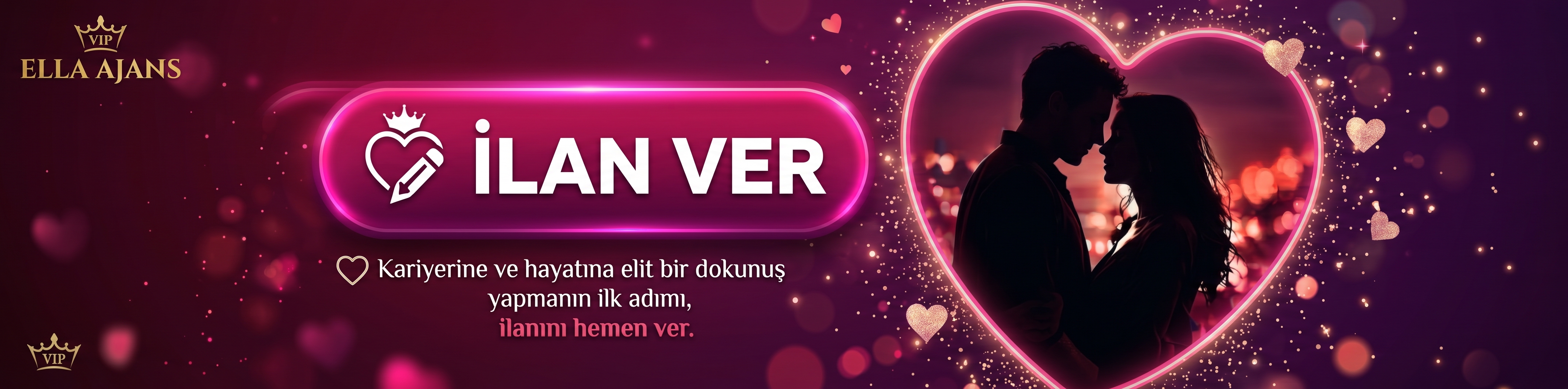 Hemen İlan Ver ve VIP Aileye Katıl